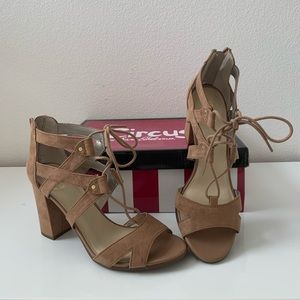 Sam Edelman Emilia Heel/Sandal in caramel size 7
